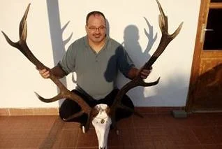 Red Stag hunting in Zomba, Tolna county, Southwestern Hungary